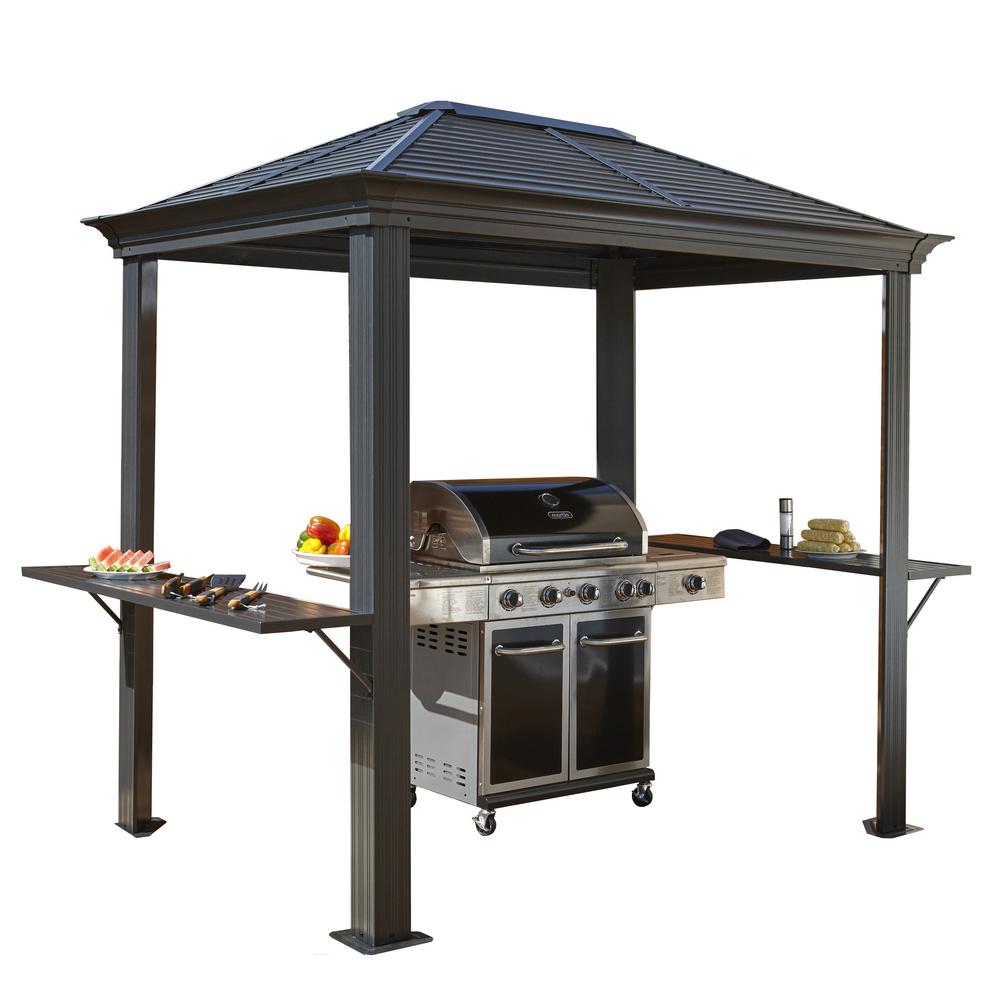 Grill Gazebos Sheds, Garages & Outdoor Storage The Home Depot