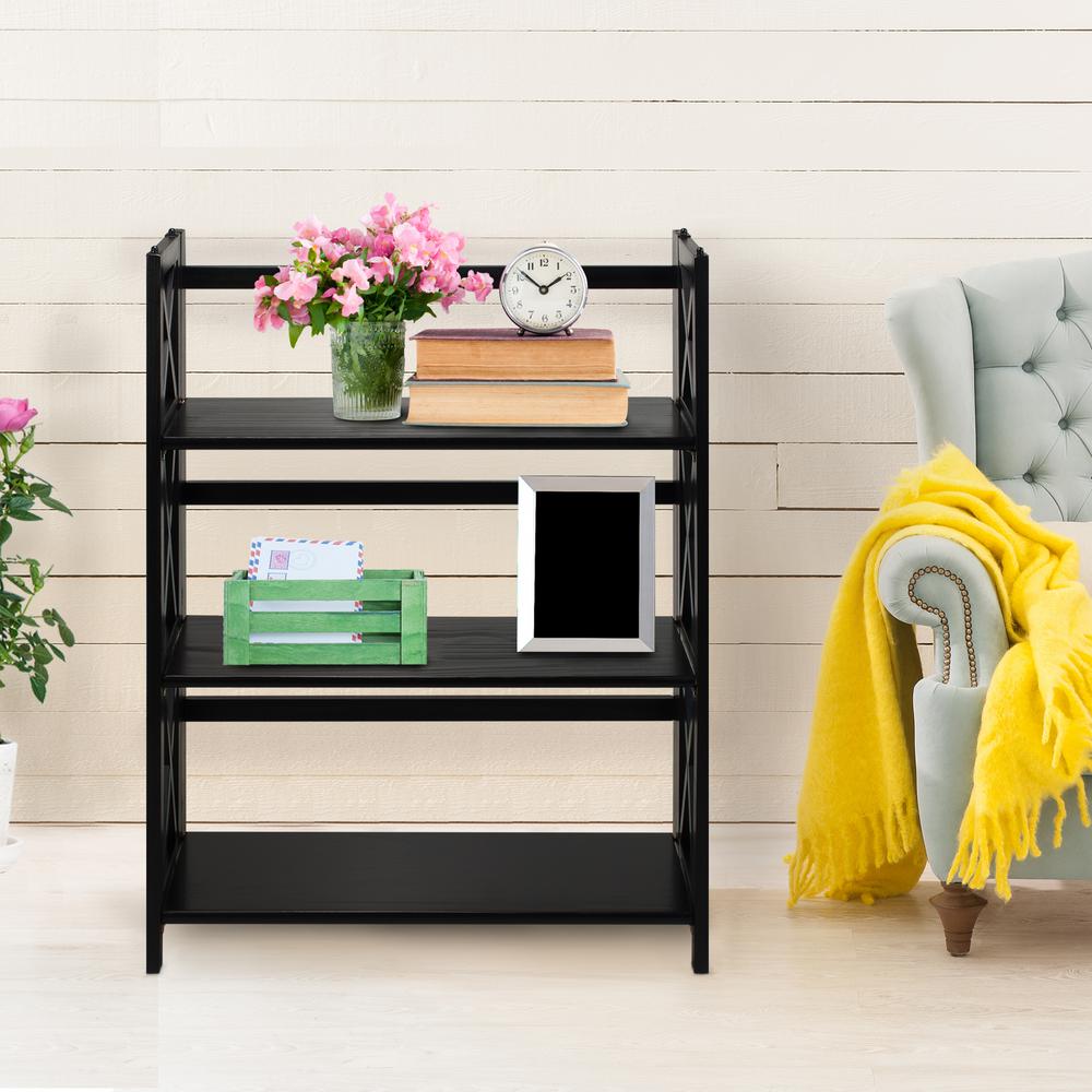 Black Casual Home Bookcases 301 32 64 1000 