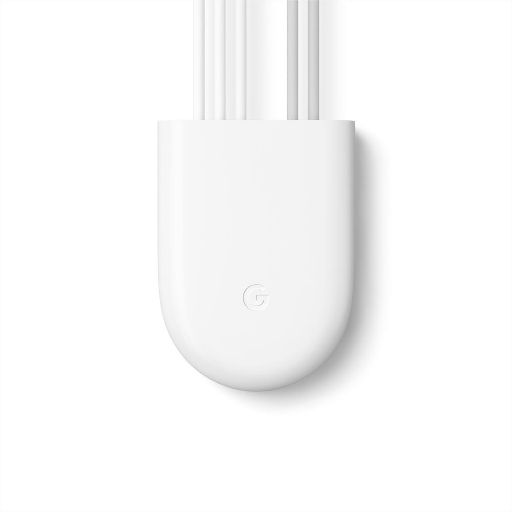 Google - Nest Power Connector - Snow