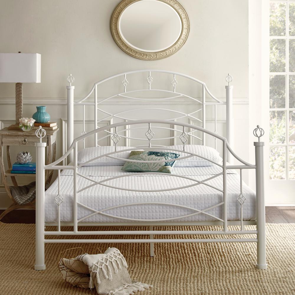 Wrought Iron Beds Bedroom Furniture The Home Depot