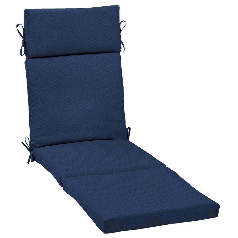 Chaise Lounge Cushions Outdoor The Home Depot Driweave Shire Leala Outdoor Chaise Cushion