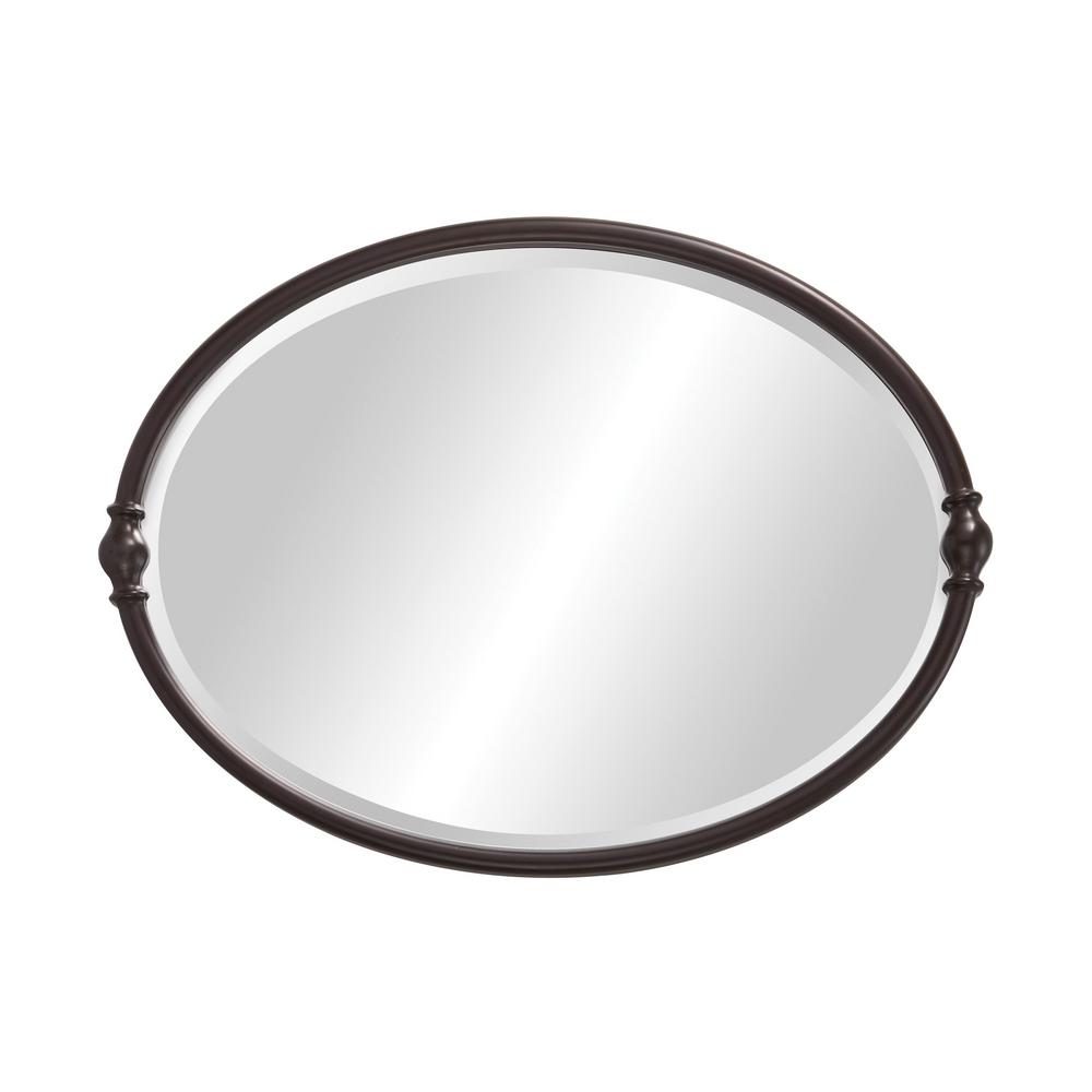 Feiss Medium Oval Oil Rubbed Bronze, Oil Rubbed Bronze Oval Vanity Mirror