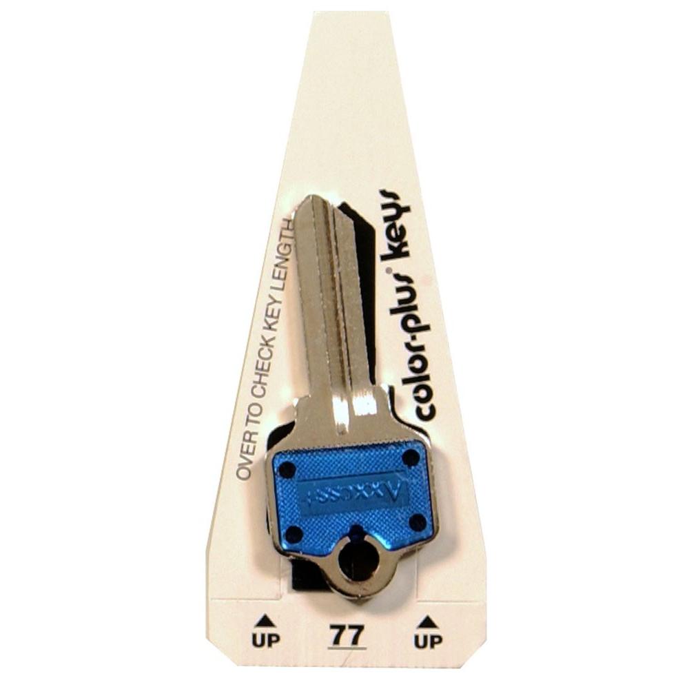 The Hillman Group 77 ColorPlus Blank Specialty Key Assortment88907 The Home Depot