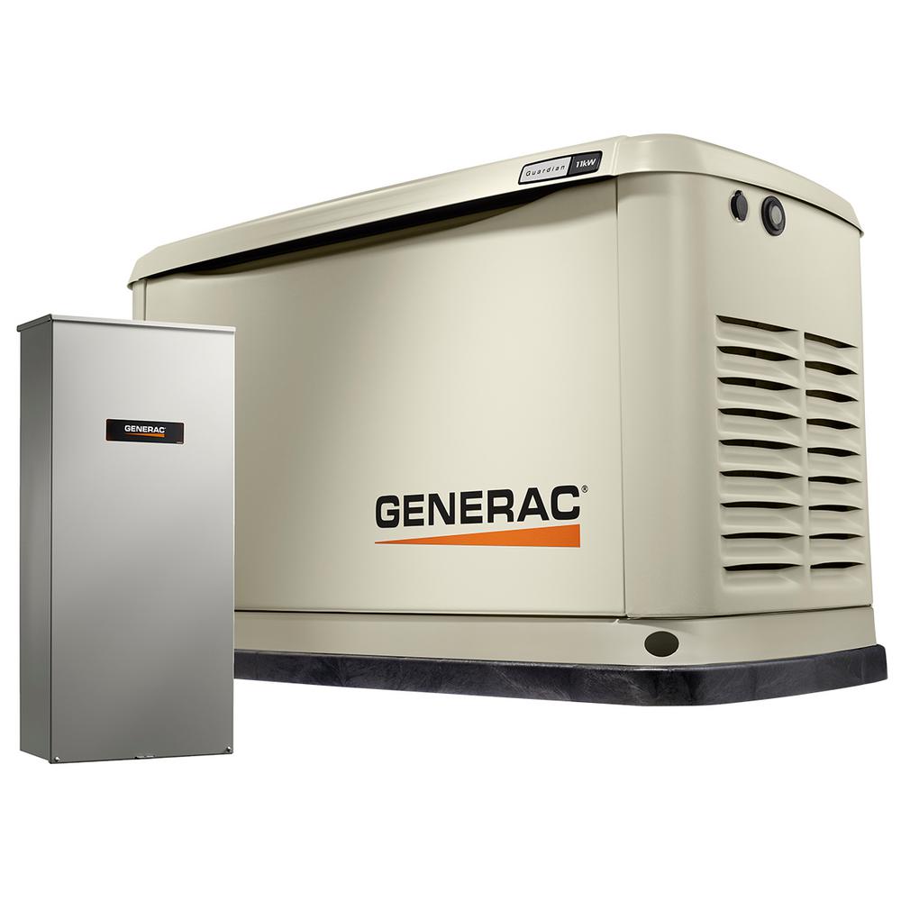 Generac 11000 Watt Lp 10000 Ng Air Cooled Standby Generator Generac 11000 Watt Lp 10000 Ng Air