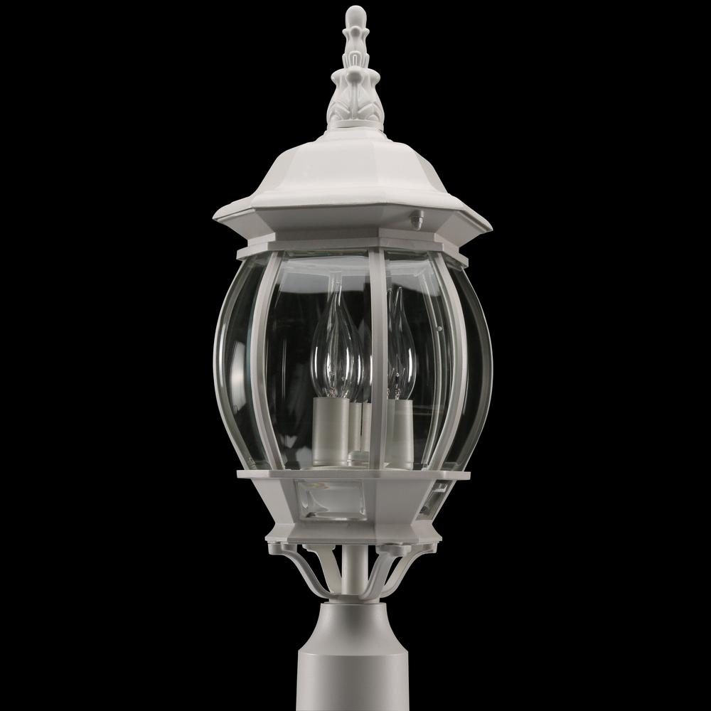 aluminum post light