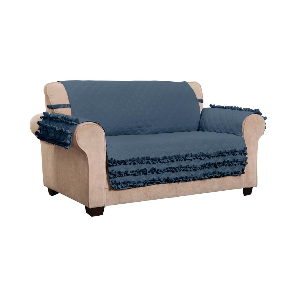 Innovative Textile Microfiber Loveseat Furniture Protector Natural Innovative Textile Solutions MLOVE natural