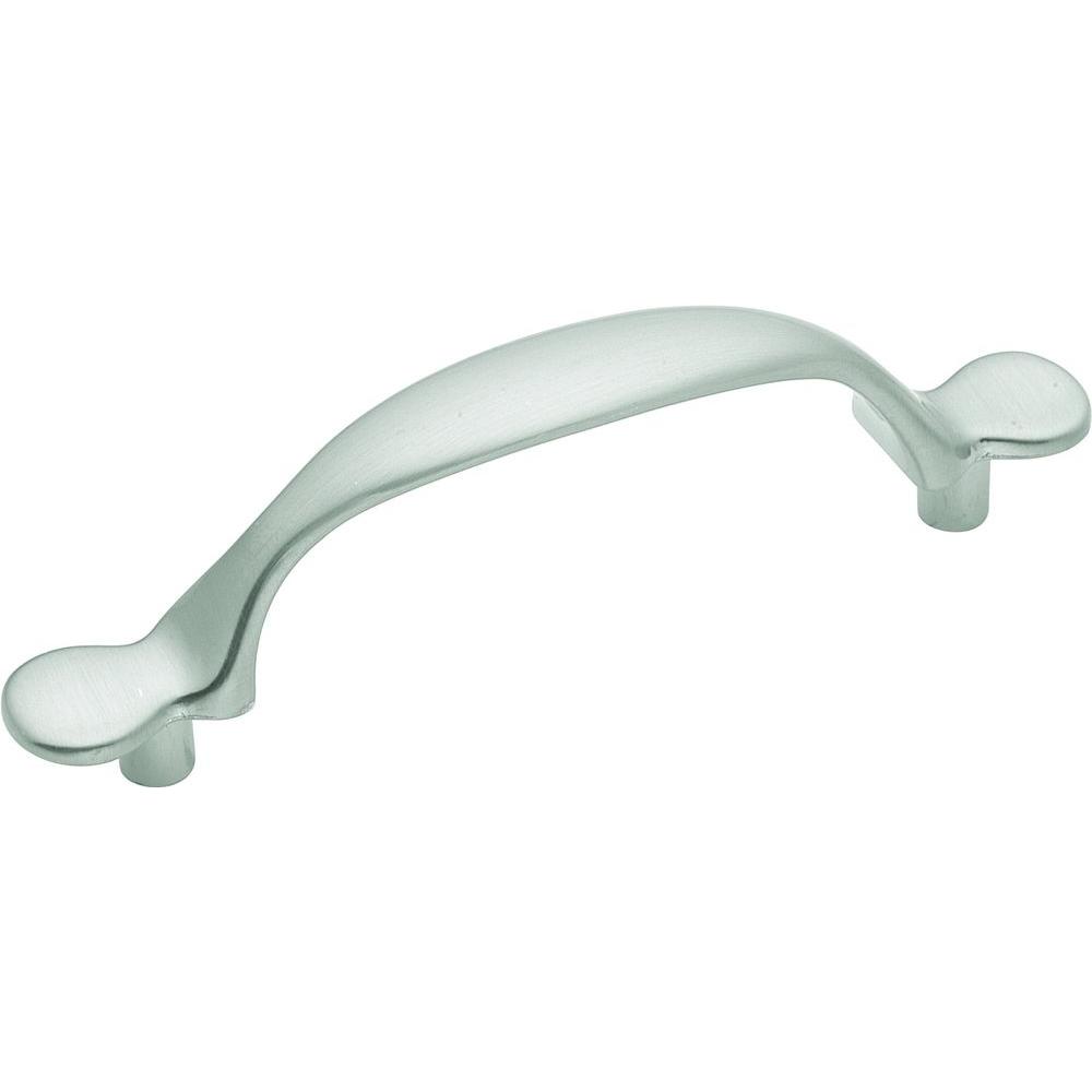 Chrome 25 Each Hickory Hardware P14461-26-25B Conquest Collection Pull 3 Inch Center