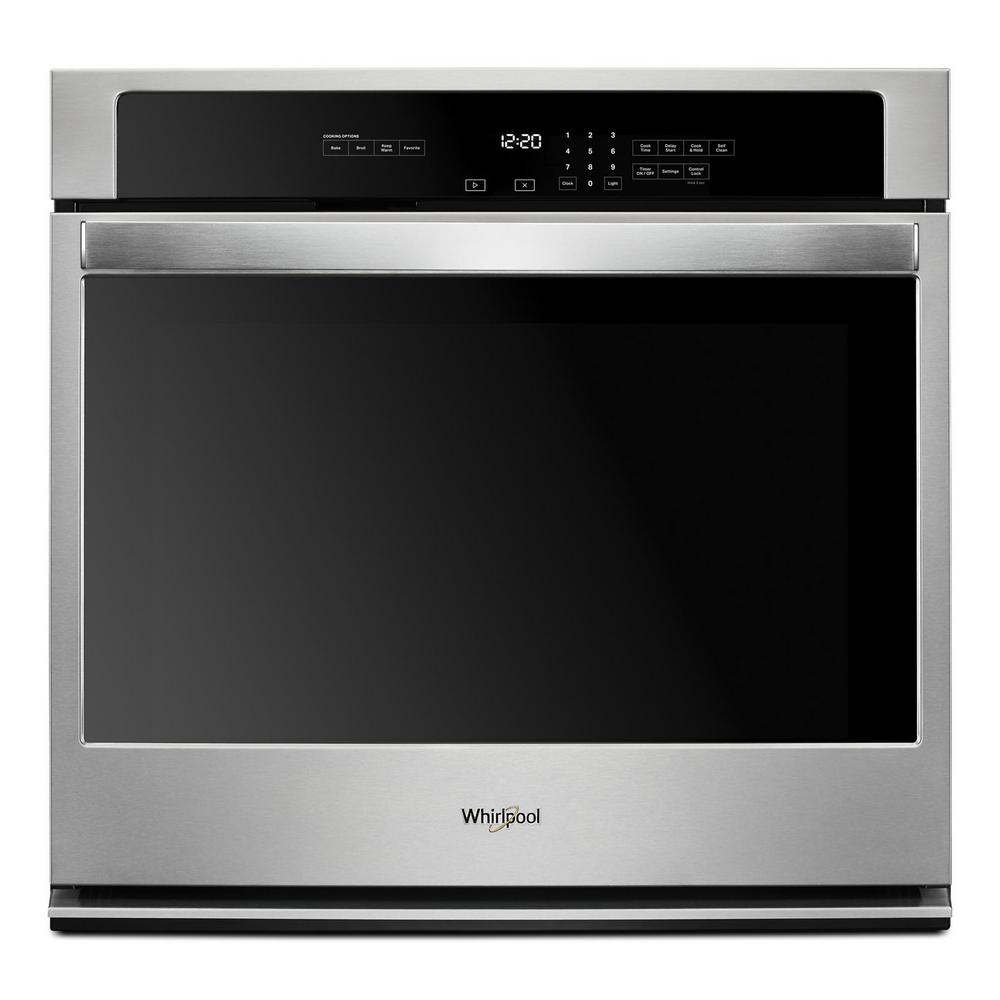 Whirlpool 27 In Single Electric Thermal Wall Oven With Self Cleaning Stainless Steel Wos31es7js The Home Depot - 27 Single Electric Wall Oven Reviews Whirlpool 27 In Single Electric Thermal Wall Oven With Self Cleaning Stainless Steel Wos31es7js The Home Depot - 27 Single Electric Wall Oven Reviews