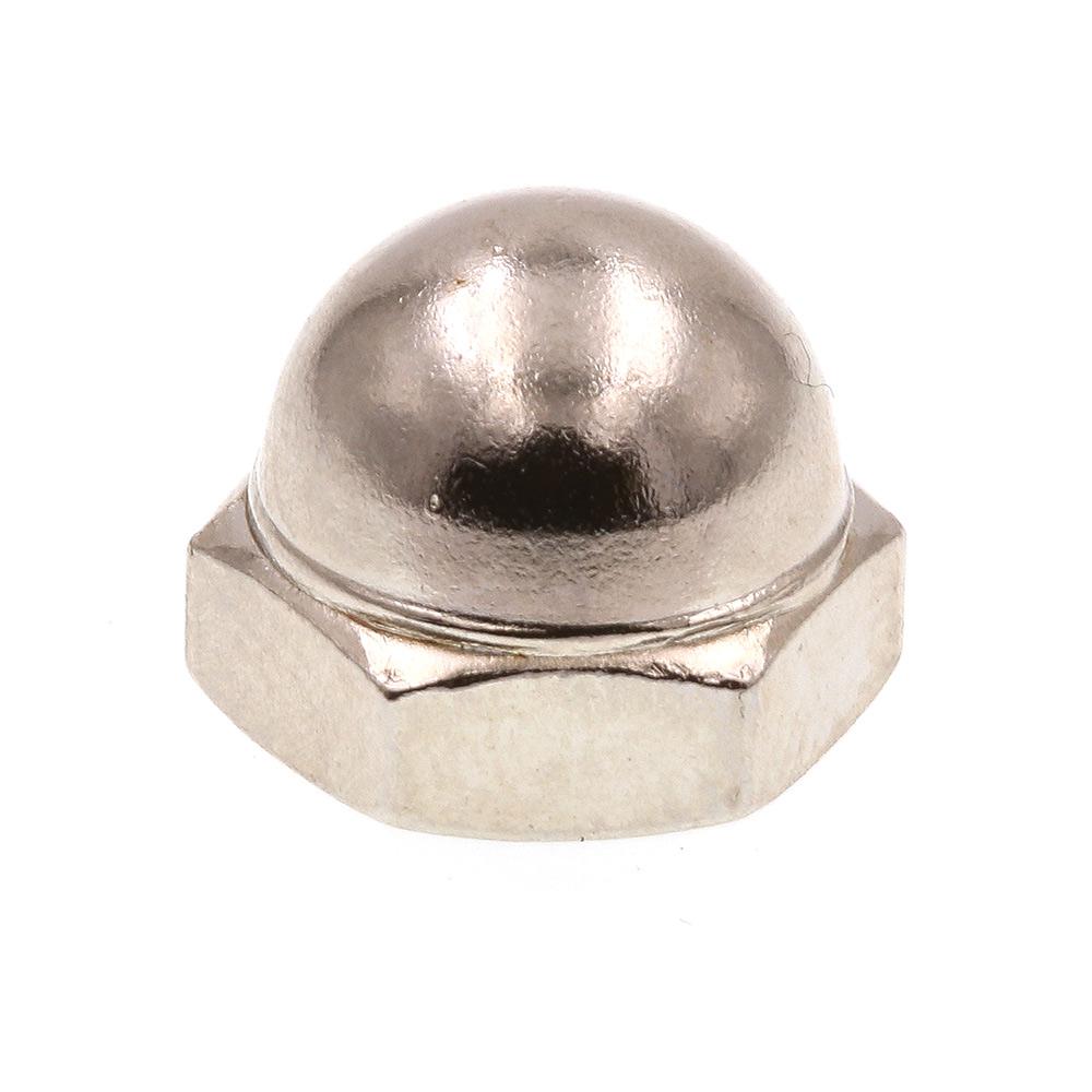 1032 Zinc Plated Steel Acorn Cap Nuts (25Pack)9077175 The Home Depot