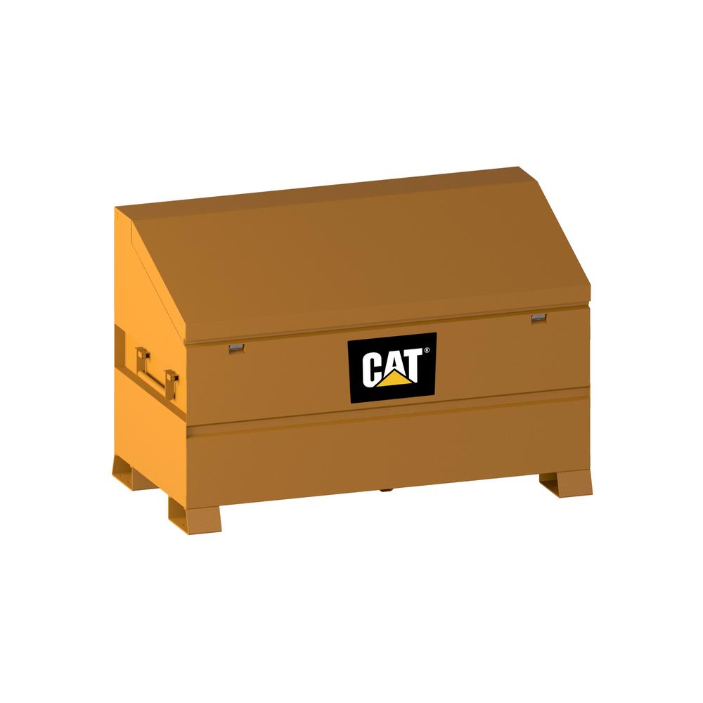 CAT 60 in. Slope Lid Jobsite Tool Box ChestCT43R The Home Depot