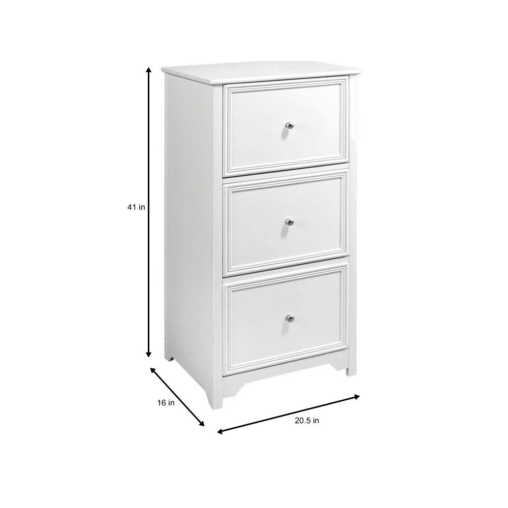 Home Decorators Collection Oxford White 41 In File Cabinet 2914410410 The Home Depot