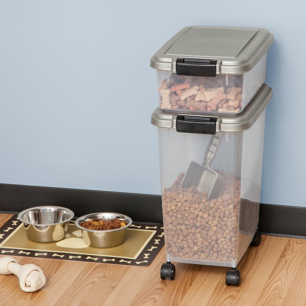 airtight pet food storage container