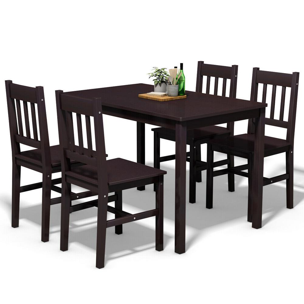 French Country White Two Tone 5 Piece Dining Set Bourbon County