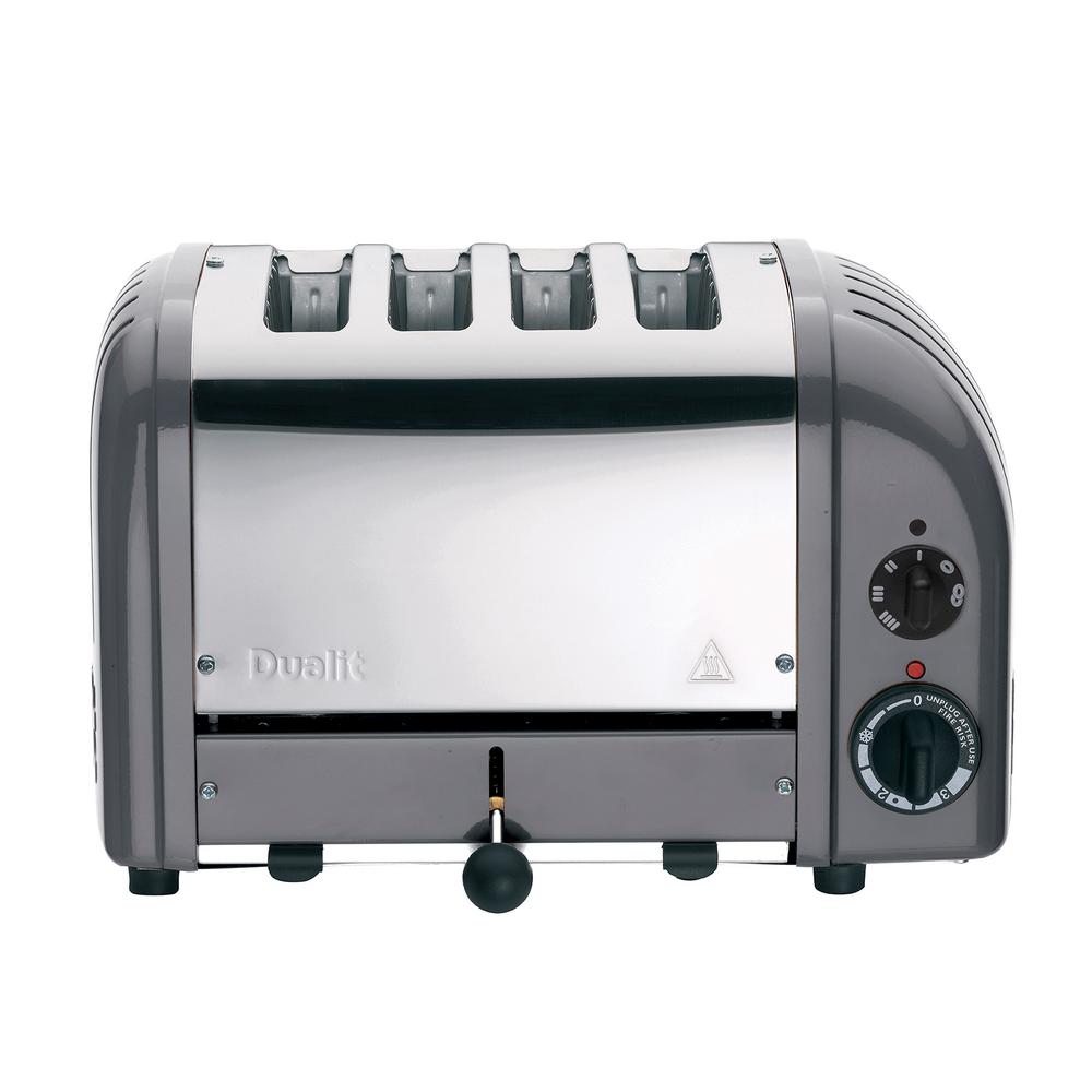 Dualit NewGen 4slice Cobble Gray Toaster47166 The Home Depot