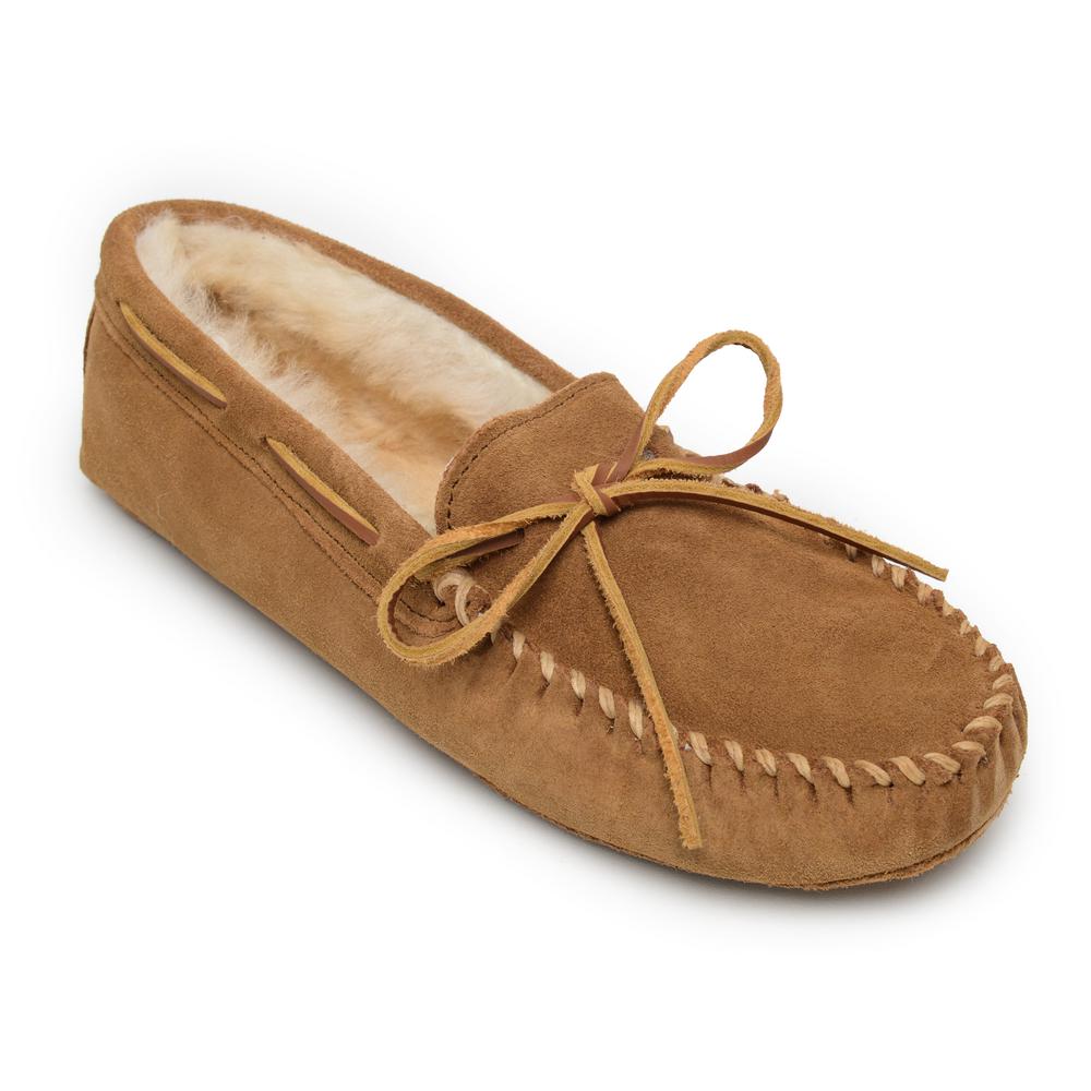 size 13 mens moccasin slippers