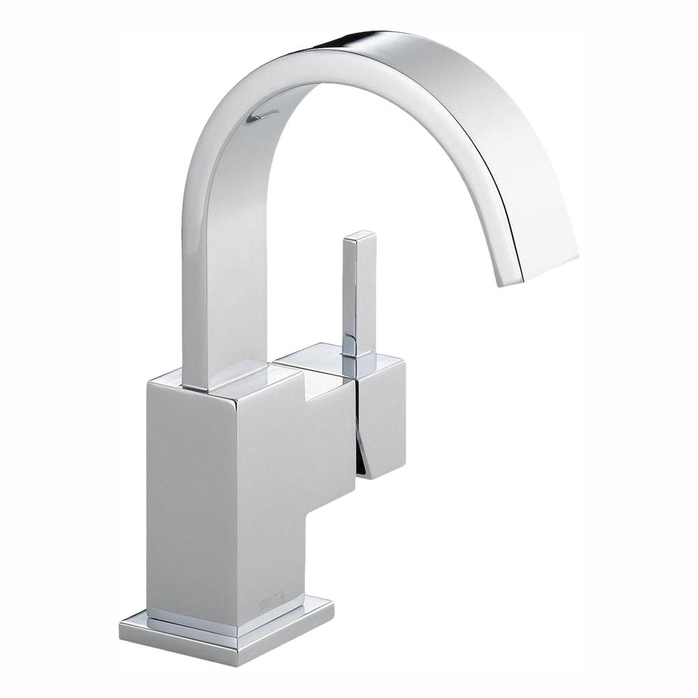 Delta Vero Single Hole Handle Bathroom Faucet With Metal Drain Embly In Chrome Delta Vero Single Hole Handle Bathroom Faucet With Metal Drain Embly In Chrome