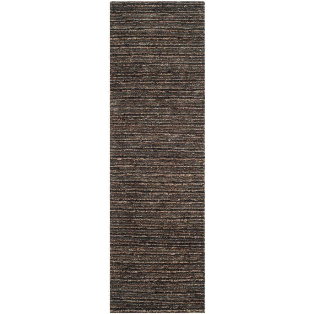 Safavieh Organica Charcoal 3 Ft X 8 Runner Rug Org215a 28 The Safavieh Organica Charcoal 3 Ft X 8 Runner Rug