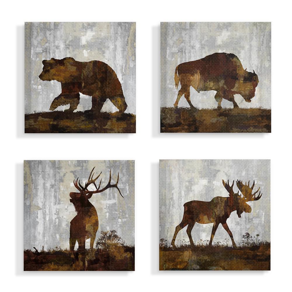 The Stupell Home Decor Collection 17 In X 17 In Woodland