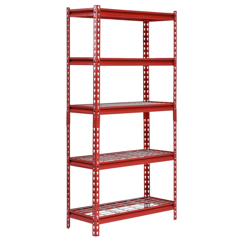 steel garage shelving