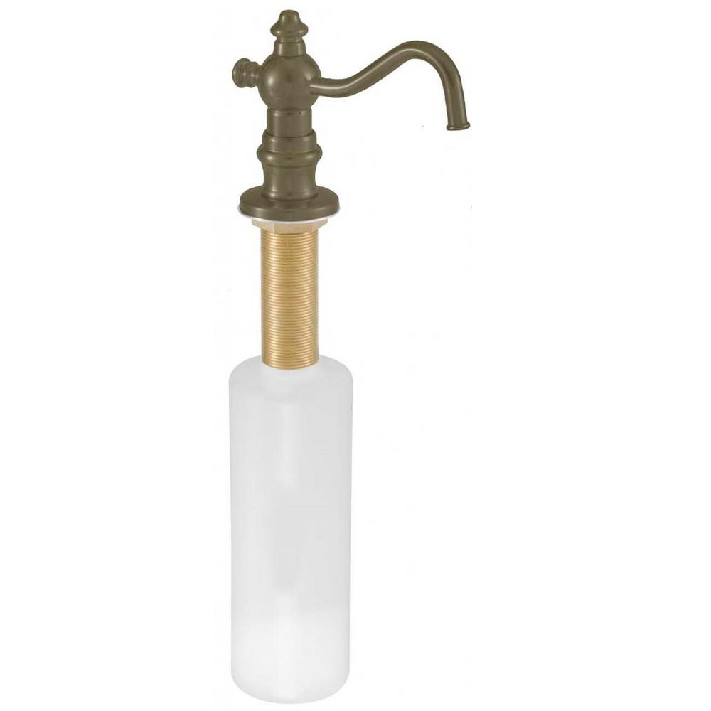 Westbrass Victorian Soap and Lotion Dispenser in Oil Rubbed Bronze