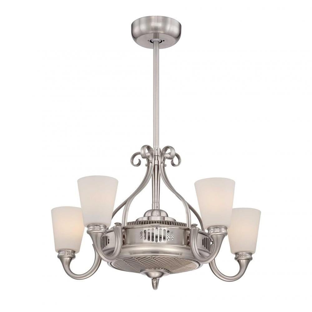 Illumine Jefferson 32 In Indoor Satin Nickel Ceiling Fan Cli Illumine Jefferson 32 In Indoor Satin Nickel Ceiling Fan