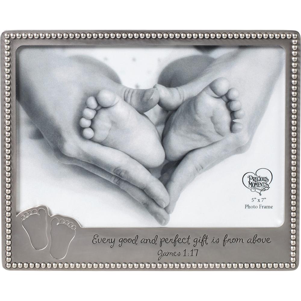 baby footprint frame