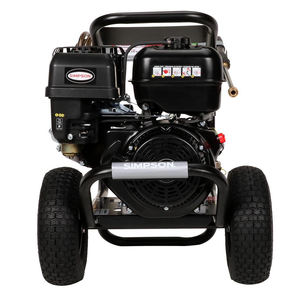 Simpson PS60843 4400 PSI at 4.0 GPM Gas Pressure Washer Powered by ...