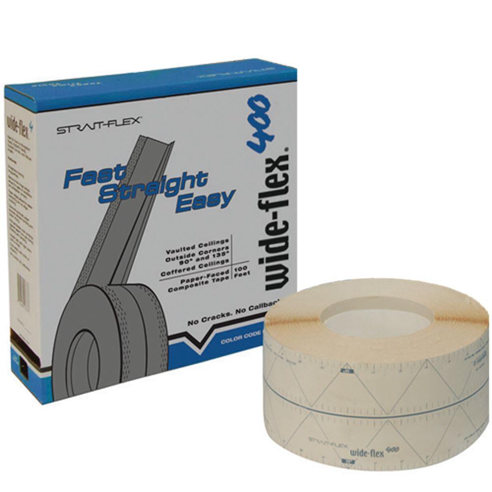 UPC 656690125679 product image for Strait-Flex Wide-Flex 400 4 in. x 100 ft. Paper-Faced Corner Tape WF-100S | upcitemdb.com