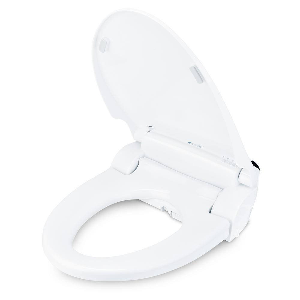 Brondell Swash Electric Bidet Seat for Round Toilets in WhiteDS725RW