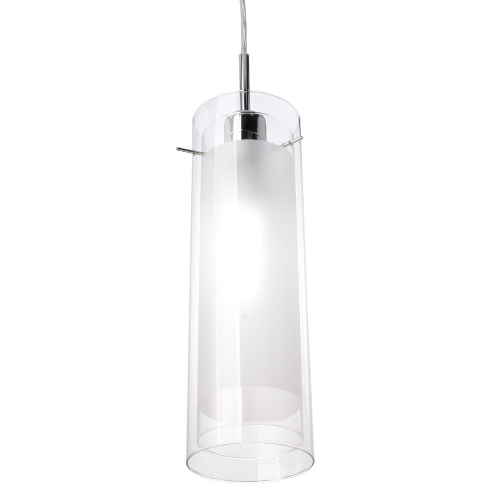 Globe Electric Sydney 1 Light Polished Chrome Clear Gl Hanging Light Polished Chrome Clear Gl