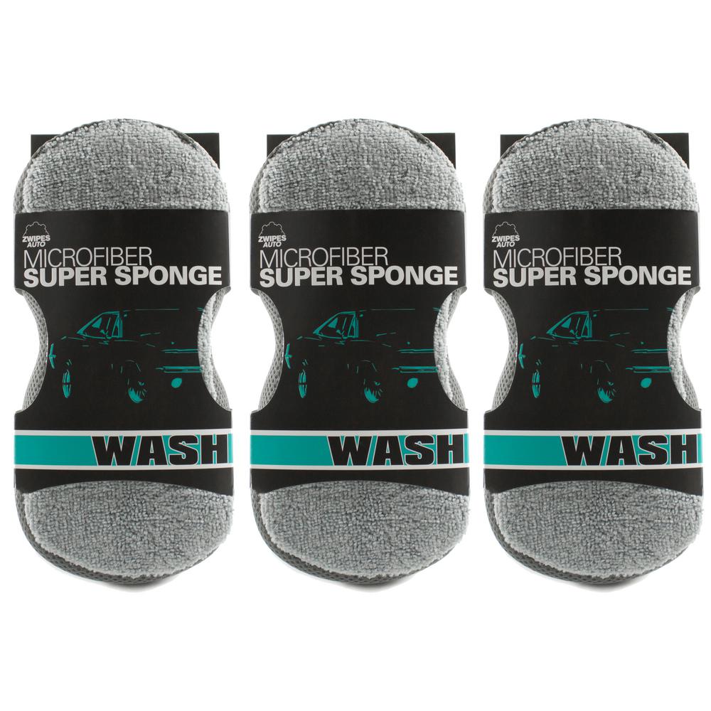 Zwipes Auto 5 in. Wax Applicator (8Pack)8944 The Home Depot