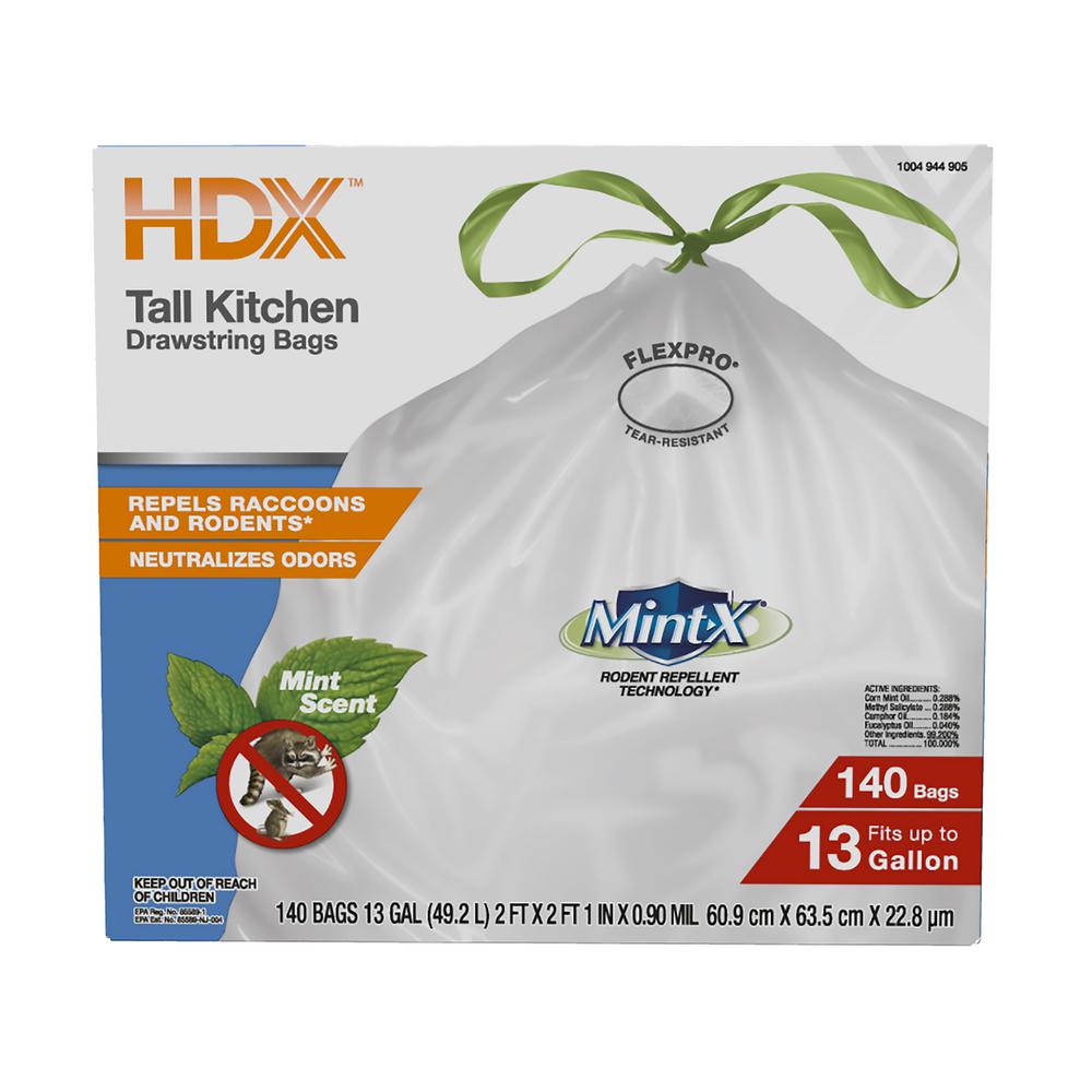 hdx garbage bags