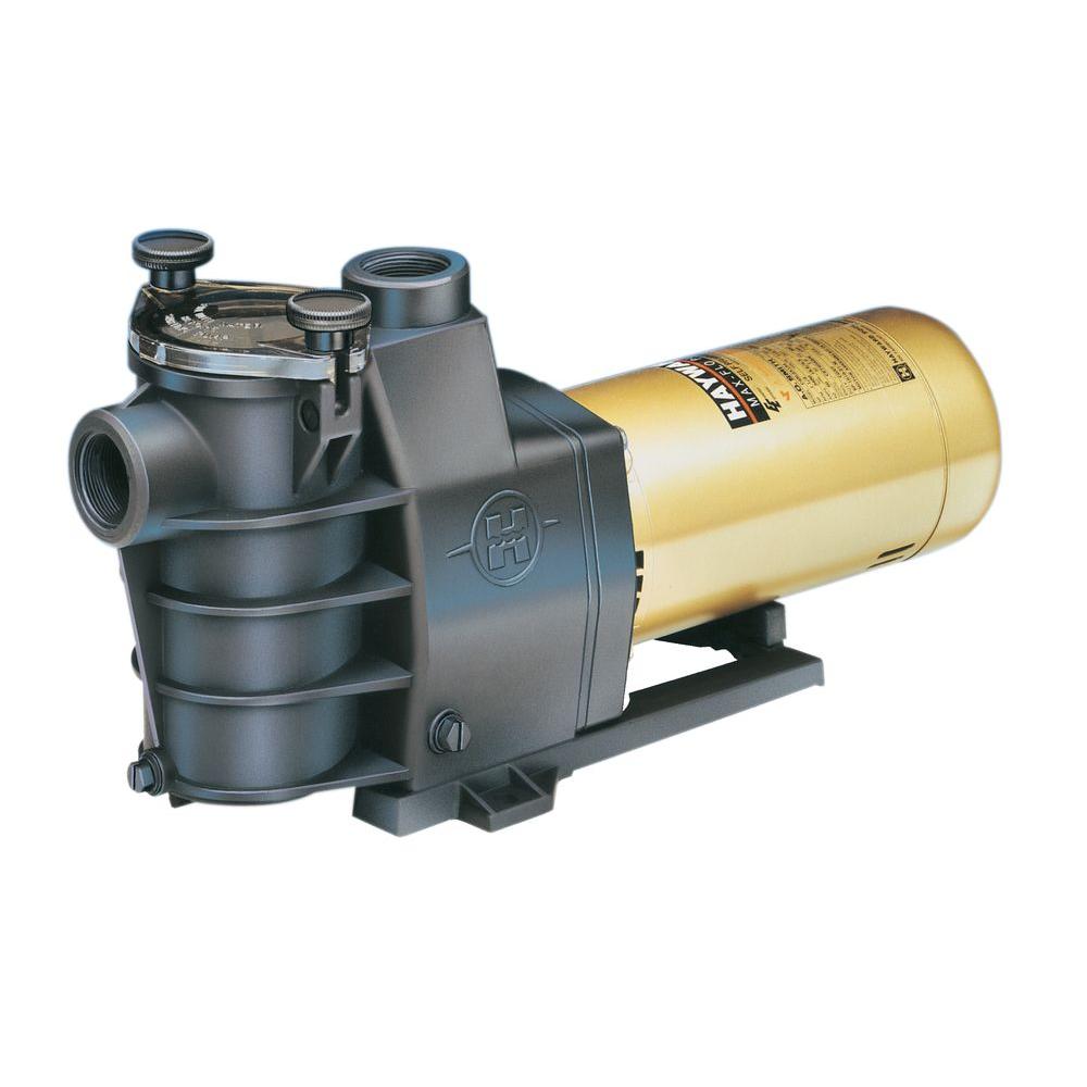 Hayward Max Flo 1 1 2 HP Pool Pump SP2810X15 The Home Depot Hayward Max Flo 1 1 2 HP Pool Pump SP2810X15 The Home Depot