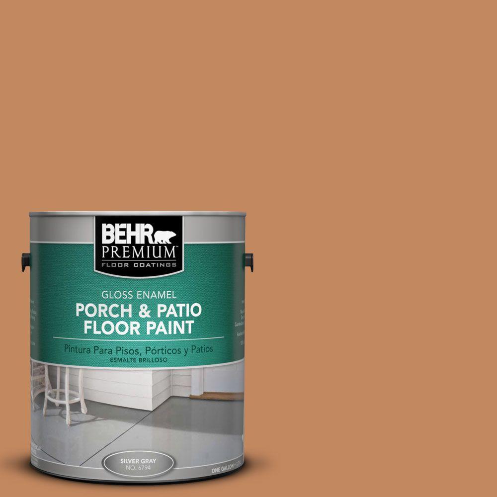 BEHR Premium 1 gal. #PFC-17 Rusty Orange Gloss Porch and Patio Floor ...