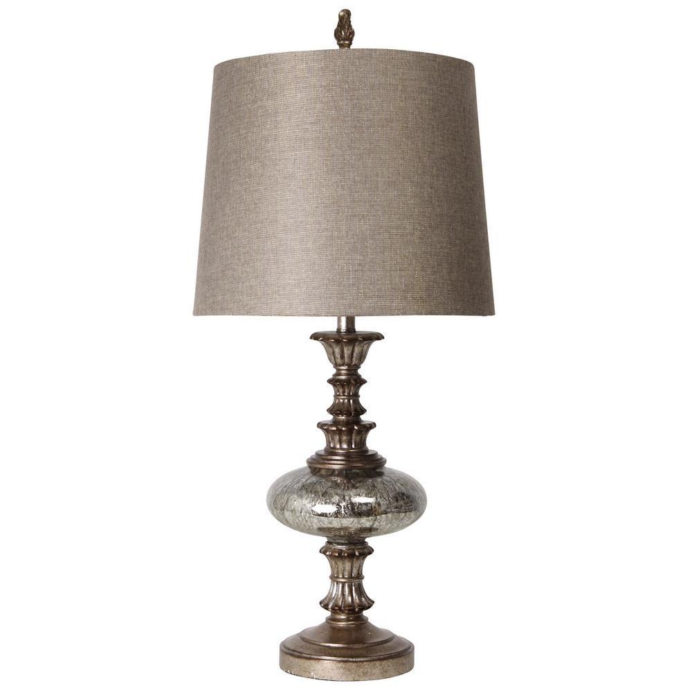 taupe table lamp