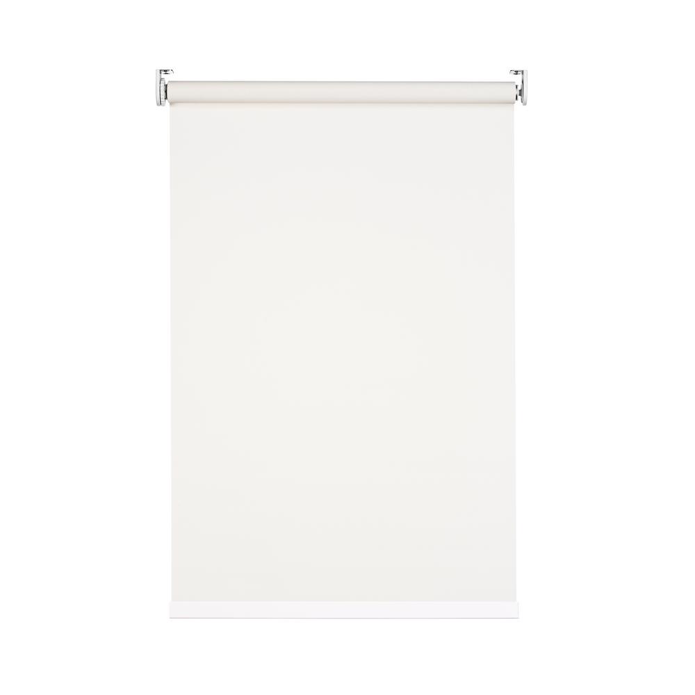 Cocoon by Coulisse CuttoWidth Ivory White Fabric Solar Cordless