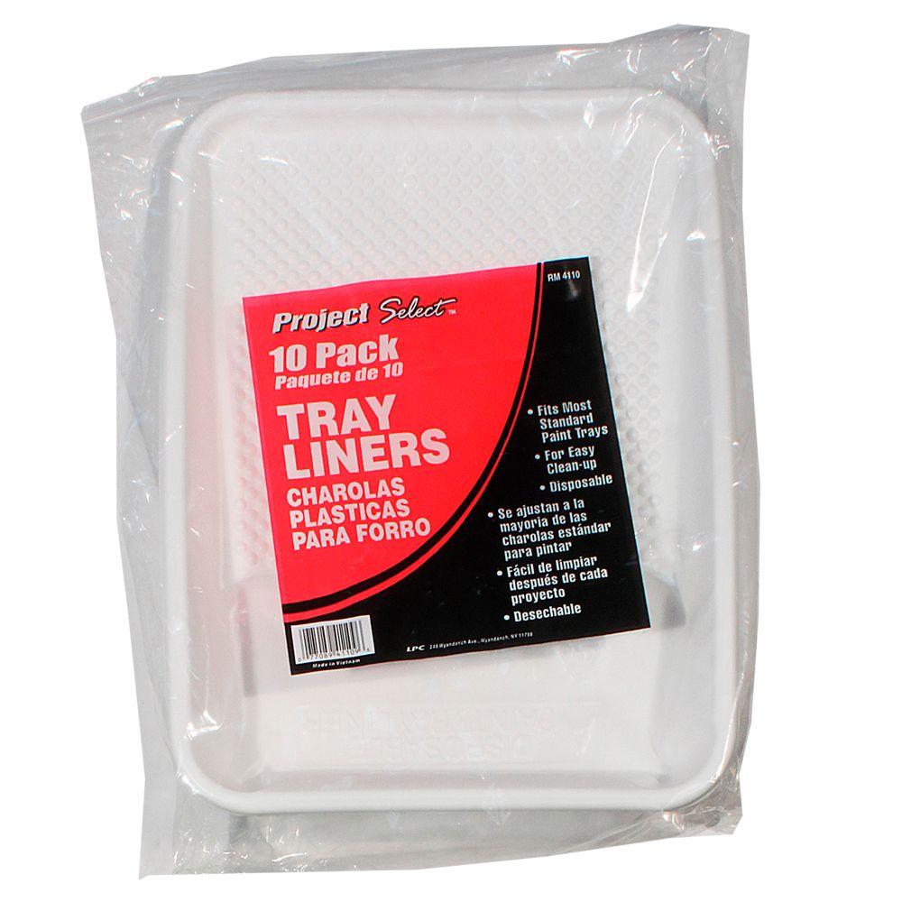 Plastic Tray Liners (10-Pack)-RM 4110 - The Home Depot