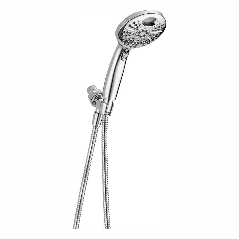 Delta Temp2O 6Spray LED Digital Temperature Display Hand Shower in