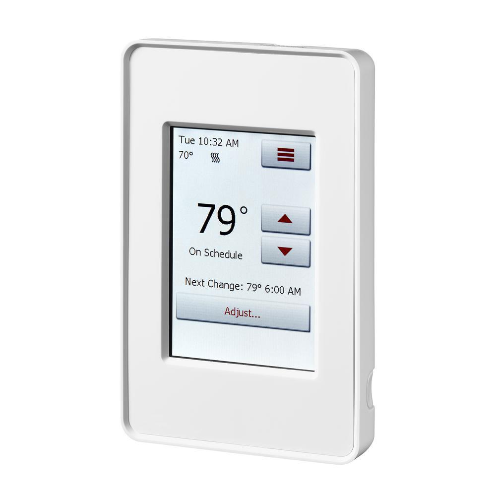 Quietwarmth 120 Volt240 Volt Programmable Wifi Enabled Smart Touch