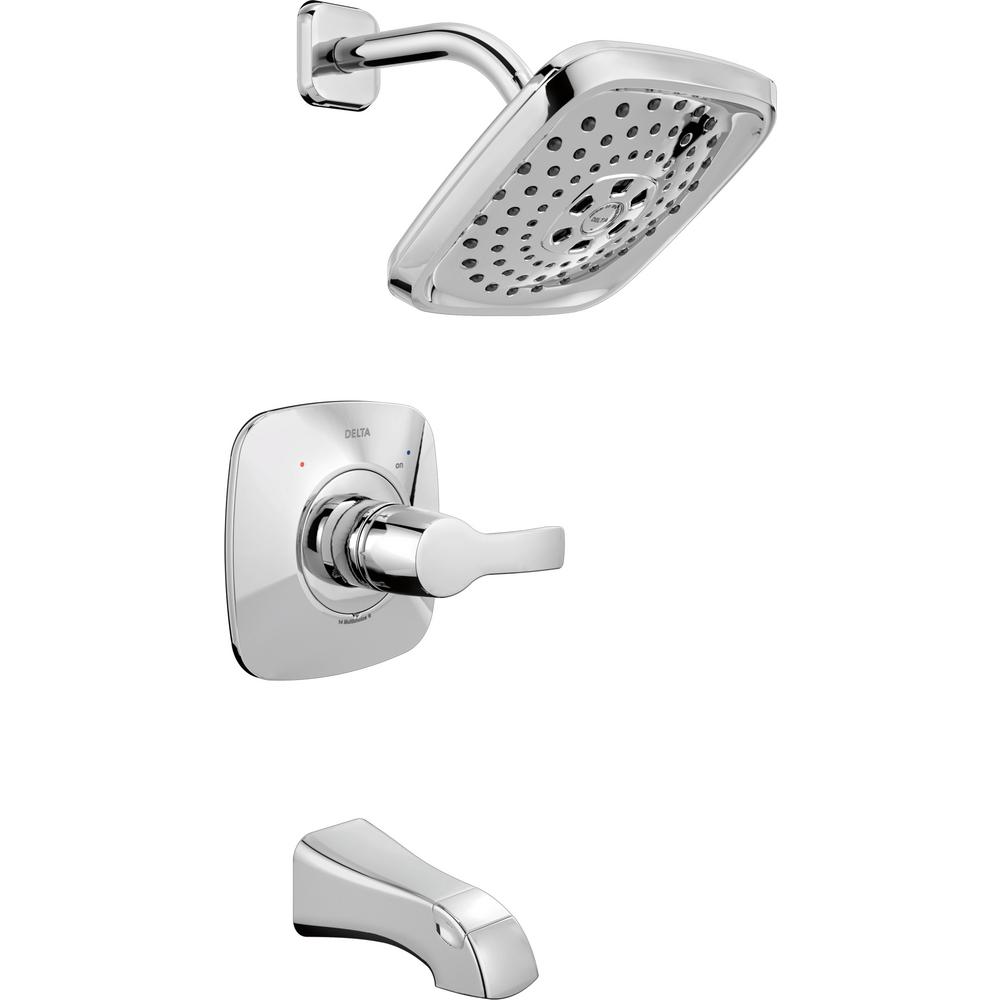 Delta Tesla SingleHandle Tub and Shower Faucet Trim Kit in