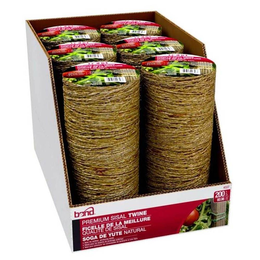 Bond Manufacturing 2500 ft. Premium Sisal Twine356 The Home Depot