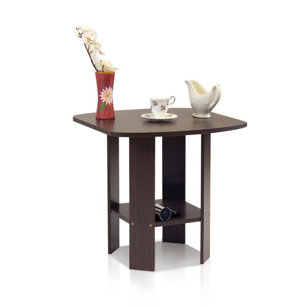 Furinno Tabelle Finali Dark Brown Individualmente
