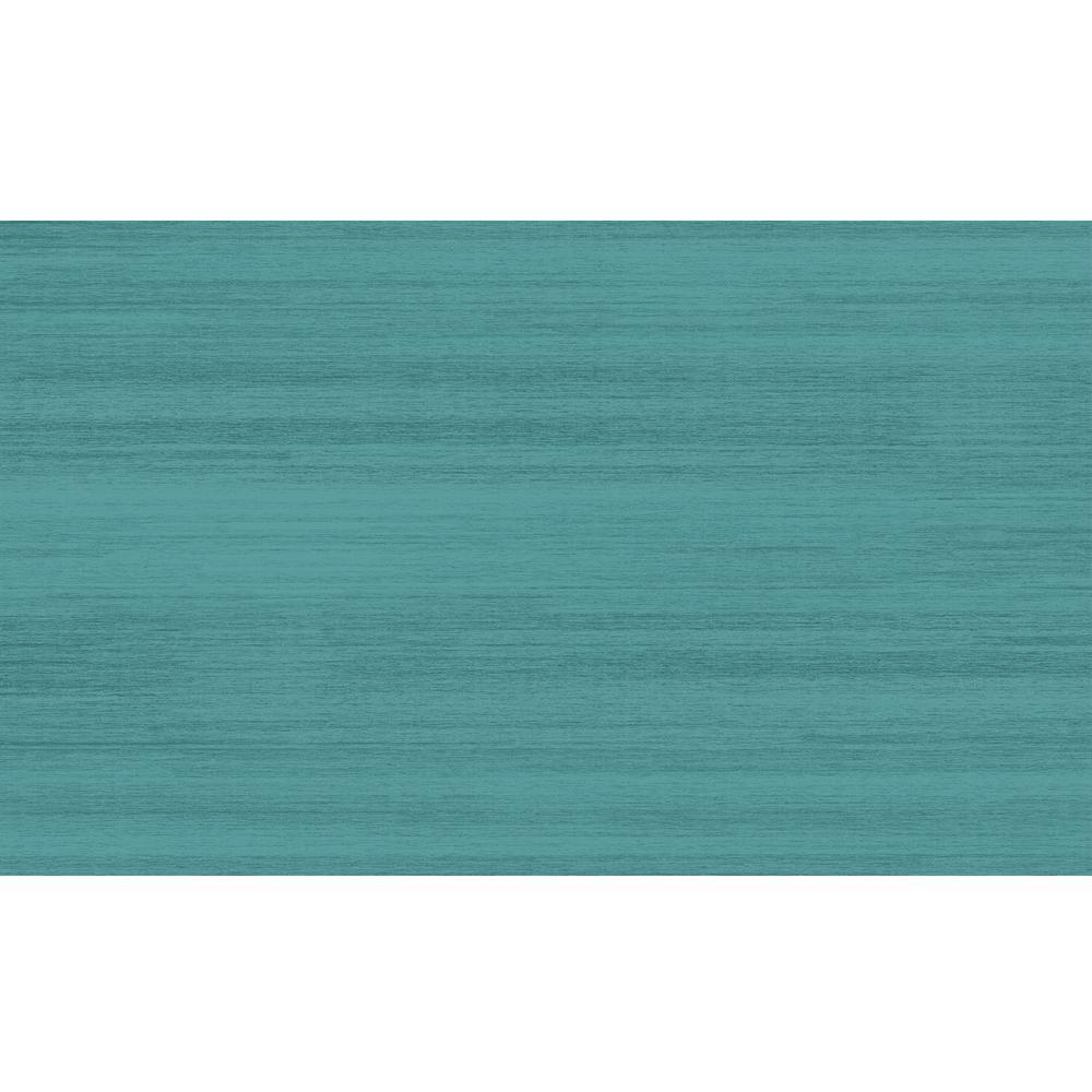 Ruggable Washable Solid Textured Ocean Blue 3 ft. x 5 ft. Area Rug