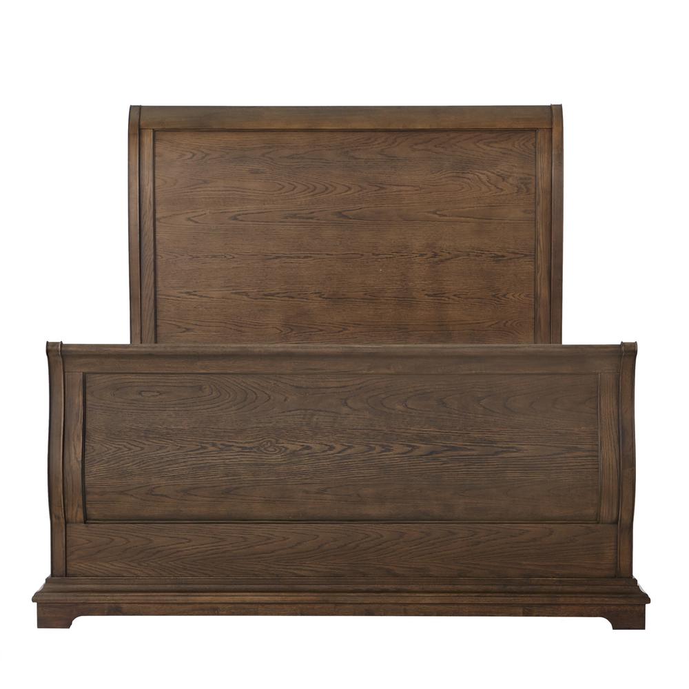 Peyton Grey Queen Upholstered Bed 12351 B The Home Depot Colton Medium Wood Tone Queen Bed