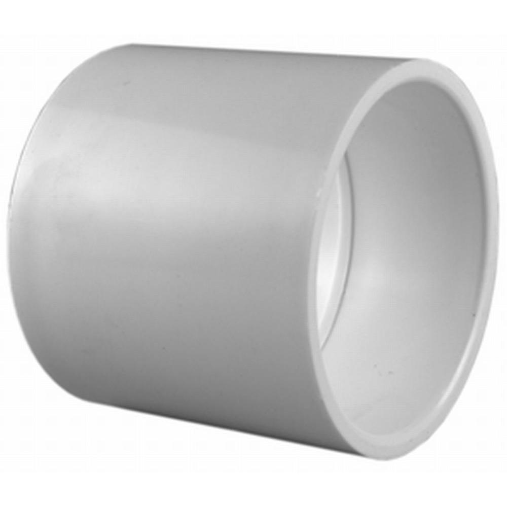 Charlotte Pipe 1 in PVC Sch 40 S x S Coupling 