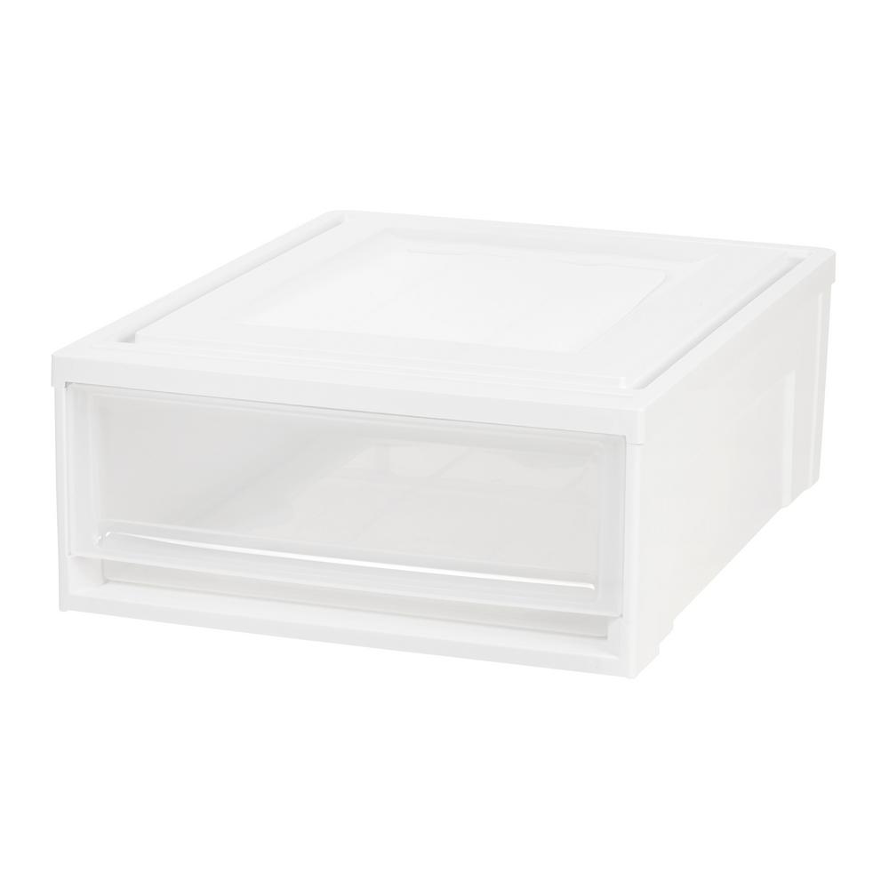 White Plastic Storage Drawers Storage Containers The Home