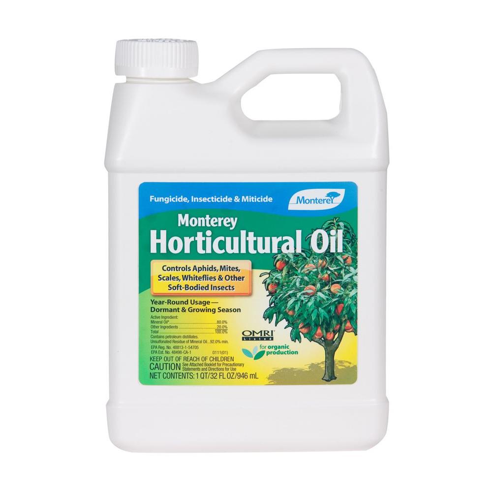 Monterey Horticultural Oil Quart Organic Concentrate For Outdoor Insect Control Lg 6290 The Home Depot,Chili Powder Mccormick