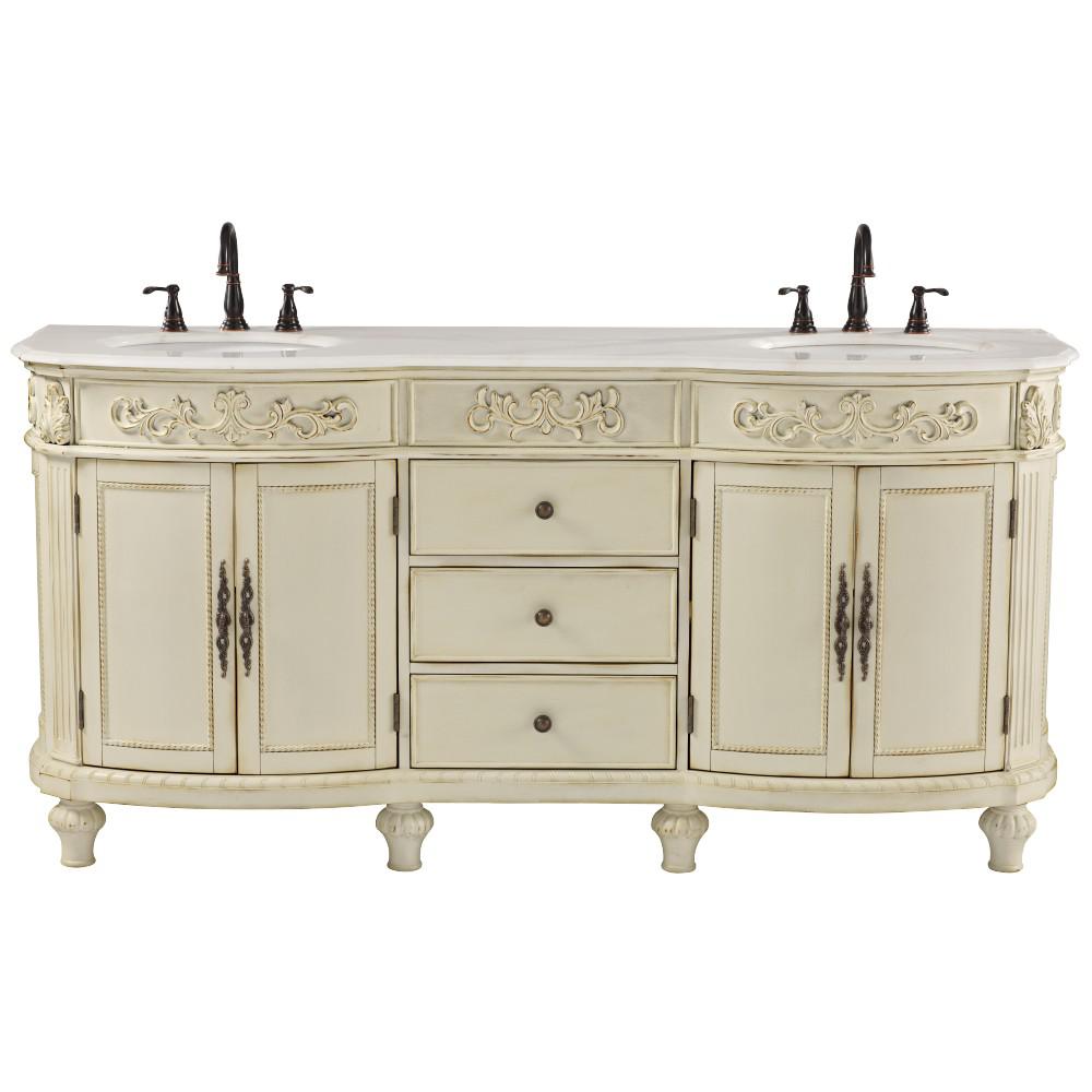 Home Decorators Collection Chelsea 72 In W Double Bath Vanity In