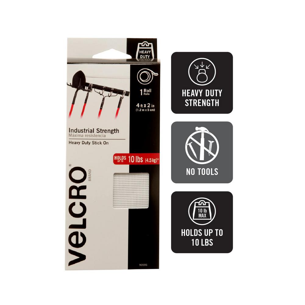 91000 VELCRO Brand Industrial Strength Coins 1/"X.75/" 10//Pkg-Black