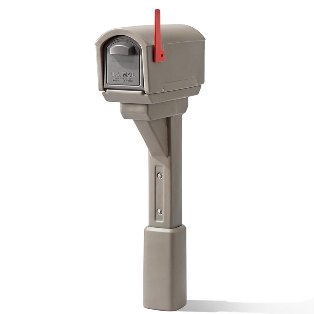 mailboxes mailbox step2 mailmaster mount residential mocha express rural